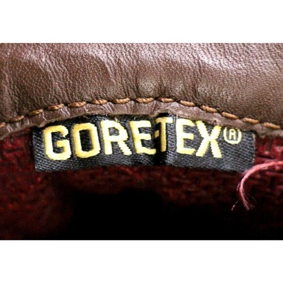 Cabela’s Outfitter Series Goretex Goodyear BROWN LEATHER LACE UP BOOTS Sz 6M - Picture 10 of 12